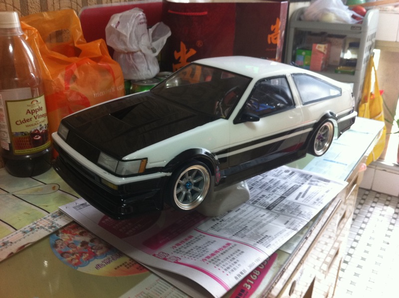 头文字d 秋山涉 ae86 levin 机械增压版
