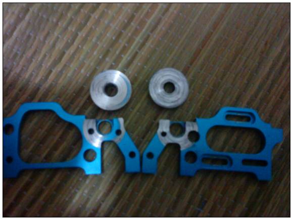 VM2 皮帶輪和金屬摩打座勁磨損