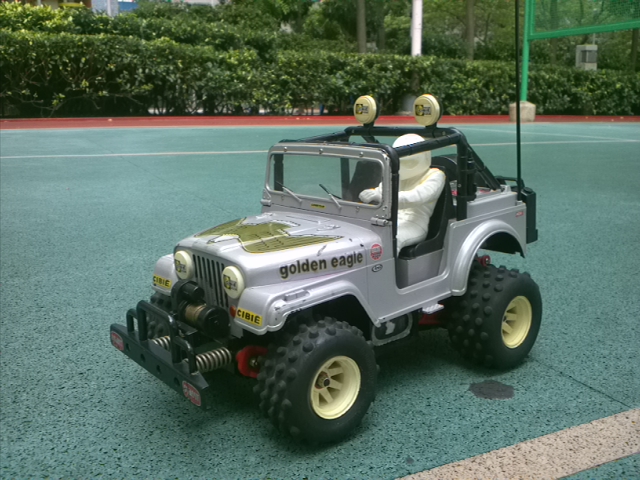 東京マルイMarui 1/10 Jeep CJ-7 Golden Eagle Super Wheelie - 懷舊