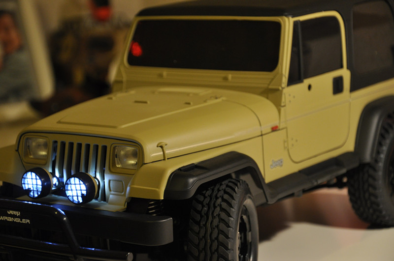 cc01 jeep 沙漠涂装