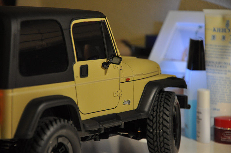 cc01 jeep 沙漠涂装