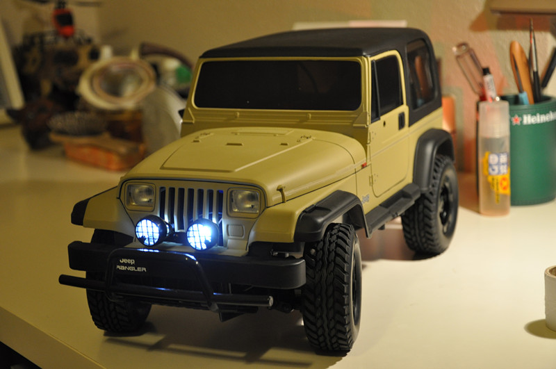cc01 jeep 沙漠涂装