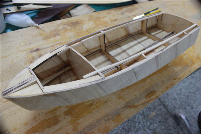 青少年科技模型制作--海鹘号木质仿真游艇 - 遥控船技术讨论版 - rc