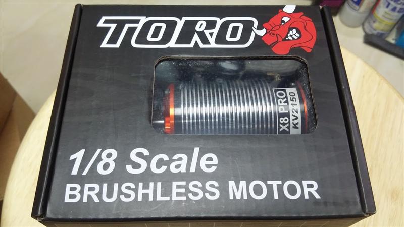 代客訂購 Toro 1/8 有感無擦摩打 2150KV