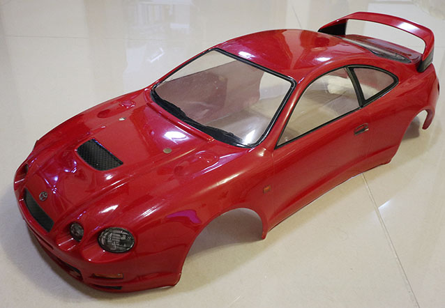 出售己噴 98% Tamiya celica GT-FOUR 58164 車殼，售0
