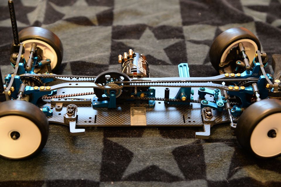 H2RD タミヤ TRF419 MidモーターコンバージョンV2 パーツセット（¥17,000）