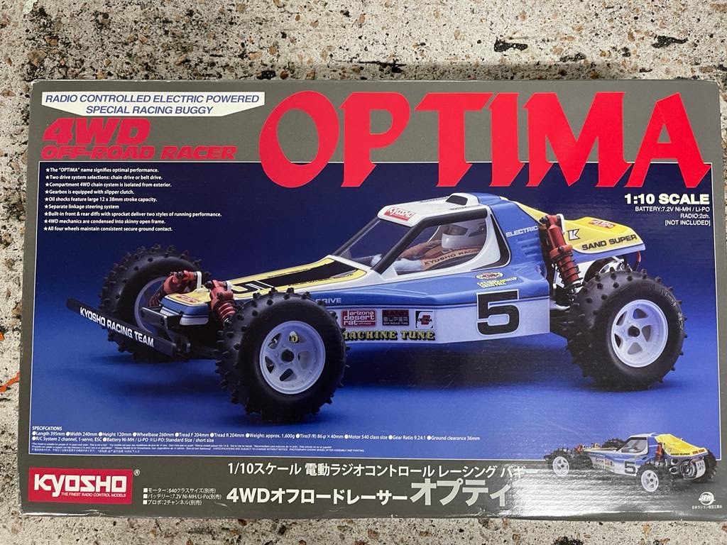 售: (復刻) NIB 100% KYOSHO OPTIMA