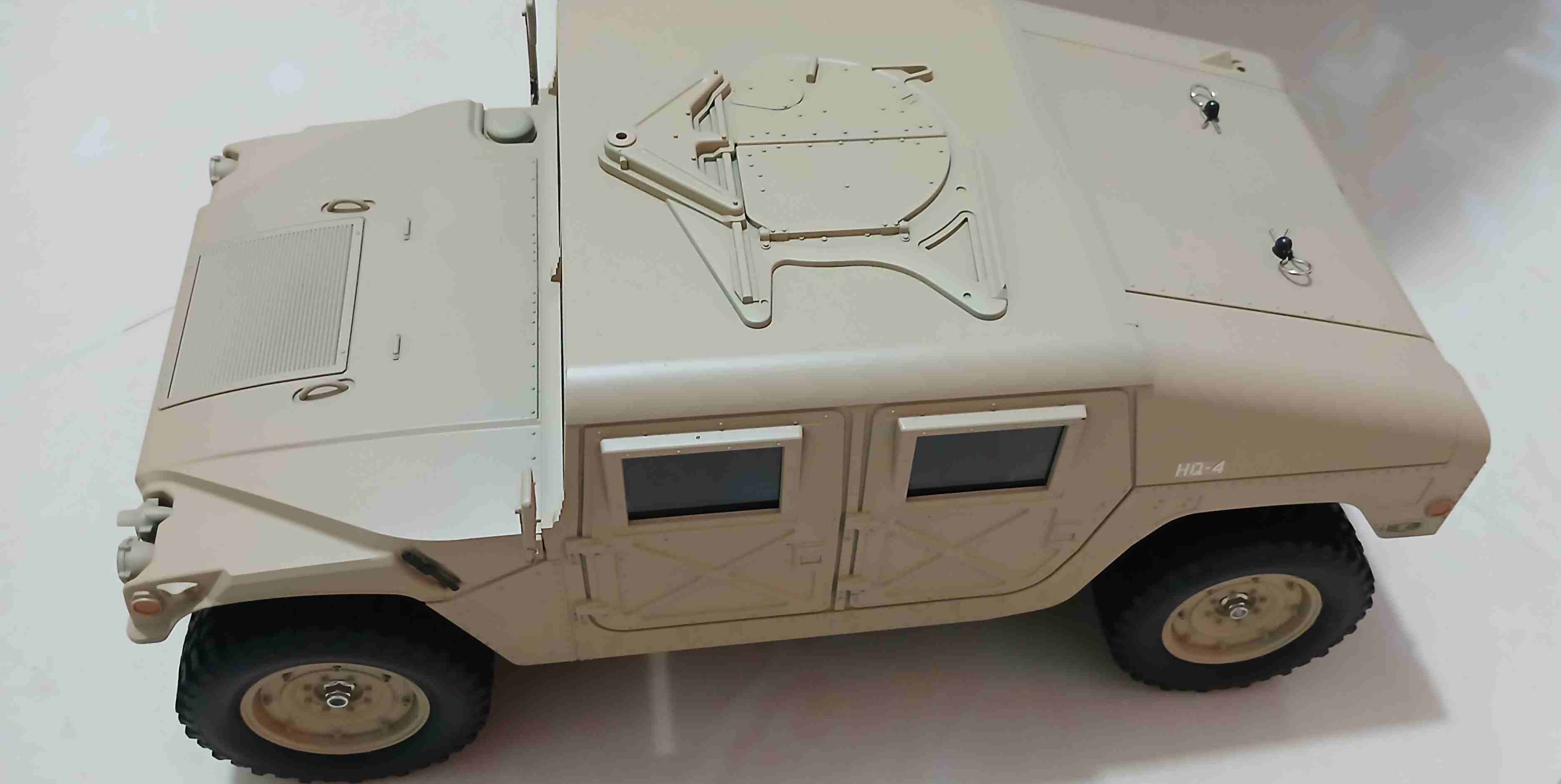 出售： 絕版雙星tamiya 1/12 Hummer 遙控軍車