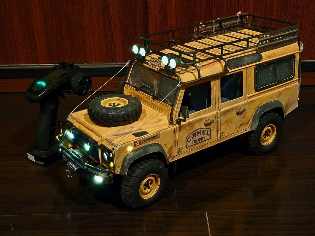 RC4WD 1/10 Land Rover Defender D110 Camel Trophy 駱駝盃 RTR $4200