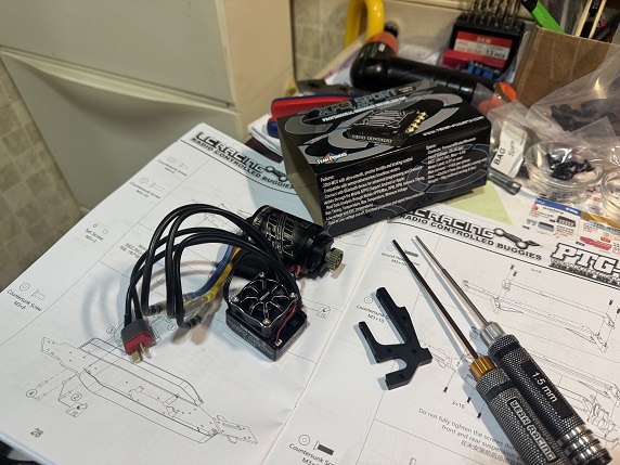 Team Power 140A ESC, Tamiya 15.5t Brushless