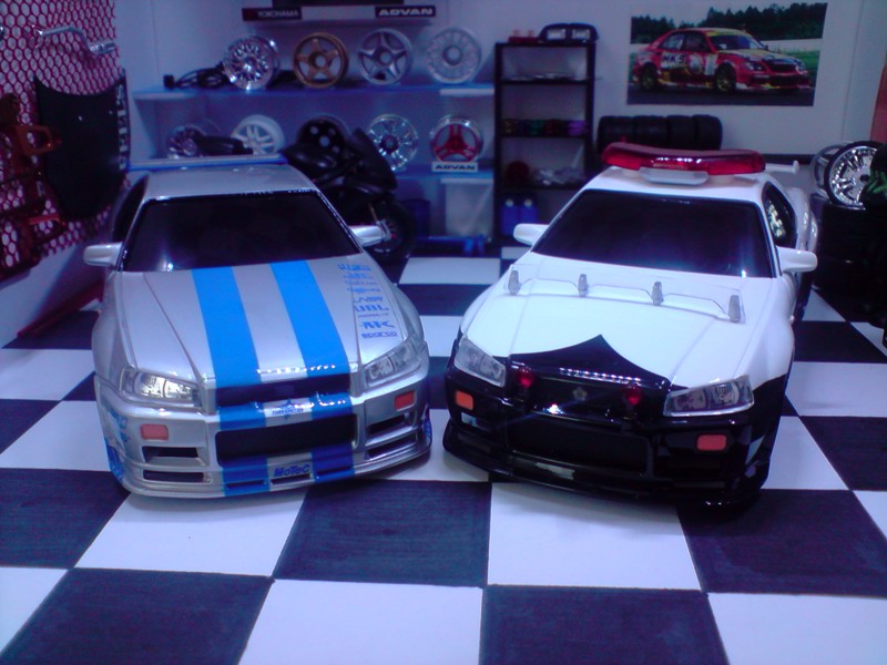 gt-r警车 - mini车技术讨论版 - rc-遥控车rc-evolution遥控工房模型