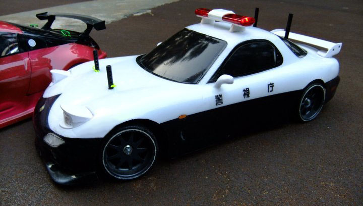 gtr r35 警车 (完成90%, 等顶灯到货 ==")