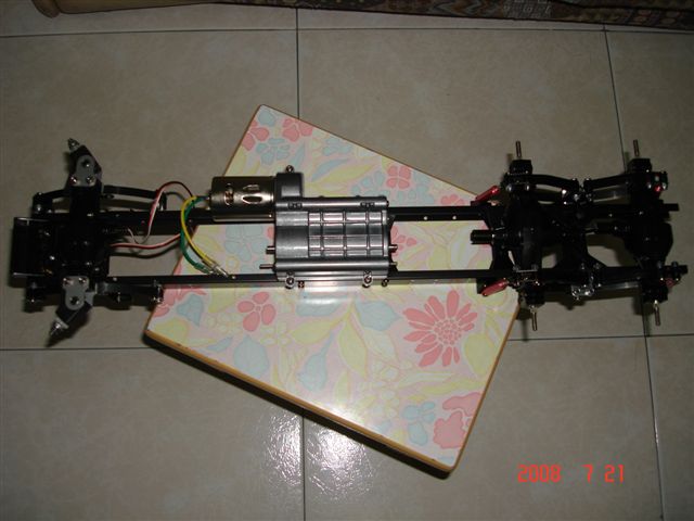FordAeromax 6x6 Frame & Gearbox