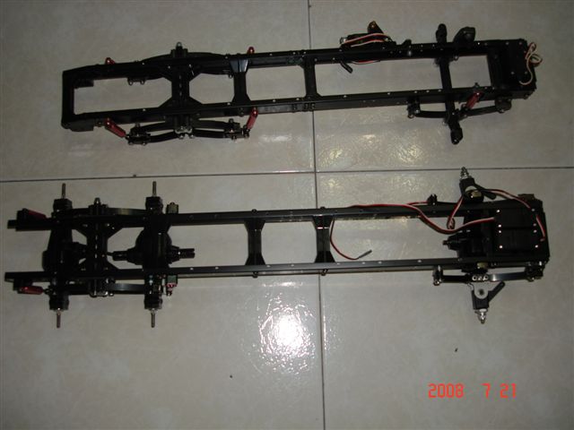 FordAeromax 6x6 & Scania 6x4 Frame