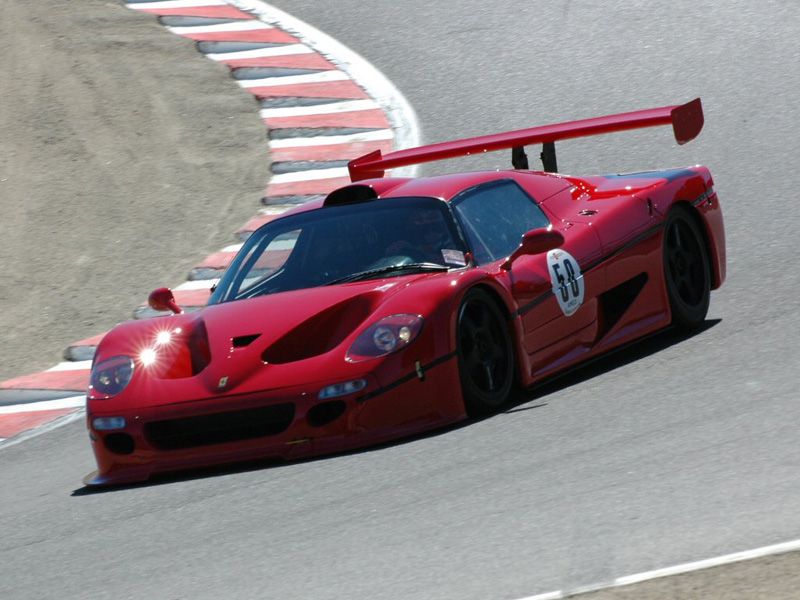 呢部就係目標車 FERRARI F50GT啦~~~~全球只有兩部